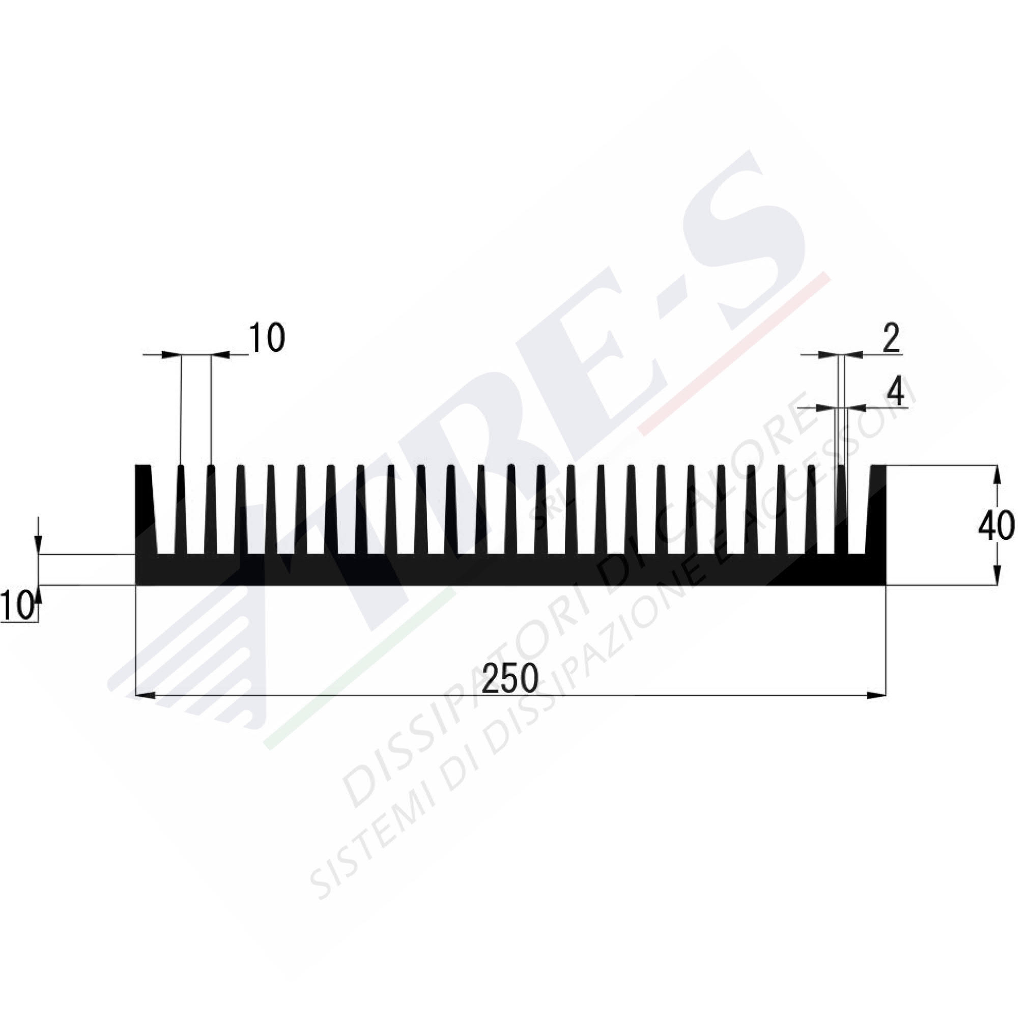 PRO1210 - Dissipatori per moduli di potenza