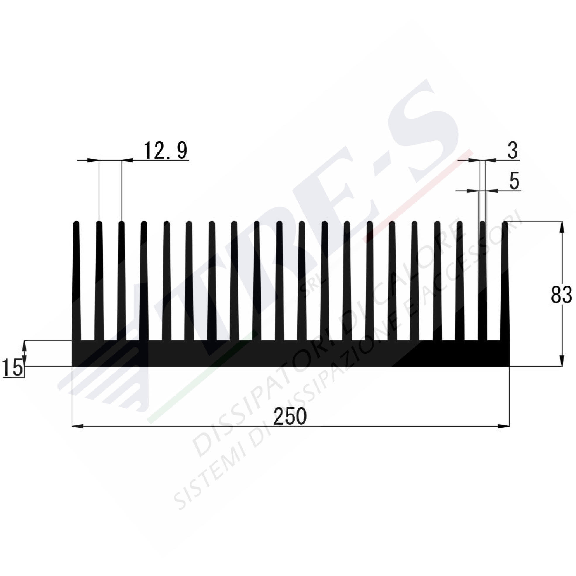 Dissipatore di calore PRO1212