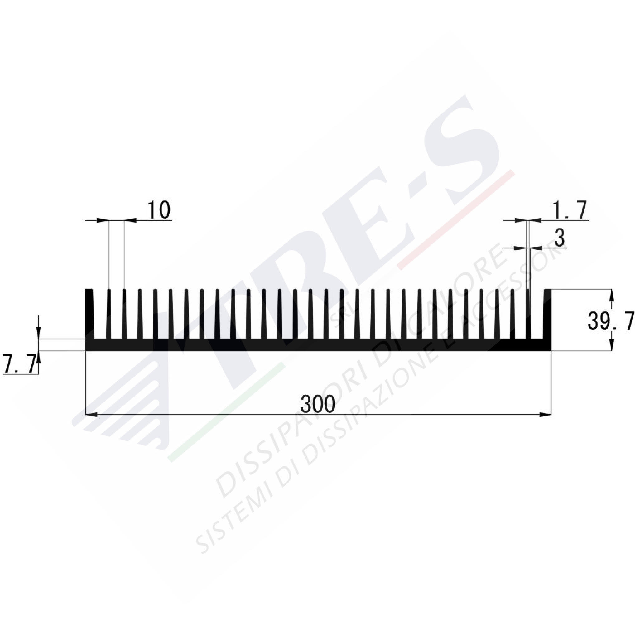 PRO1217 - Dissipatori per moduli di potenza