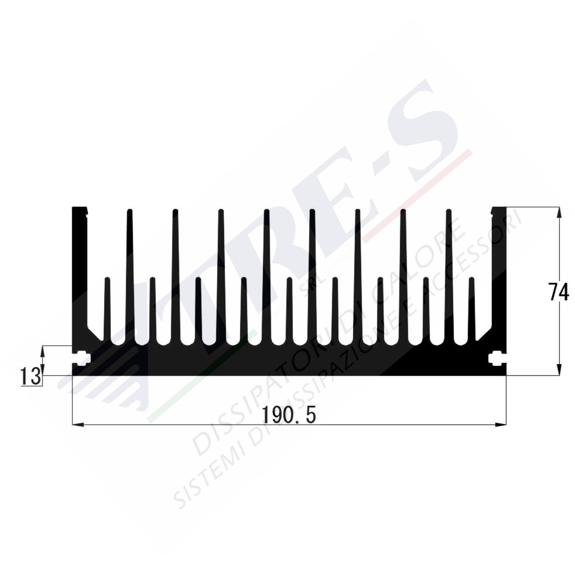 PRO1233 - Dissipatori per moduli di potenza