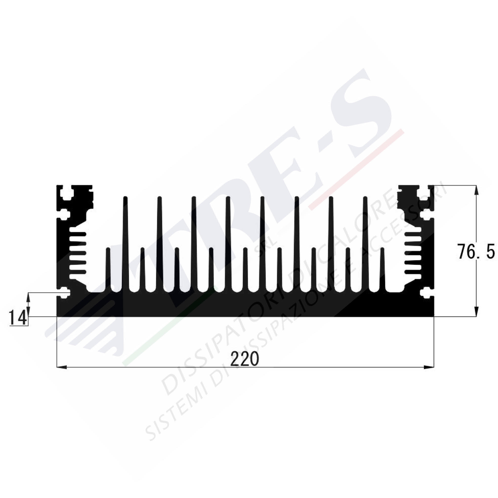 Dissipatore di calore PRO1235