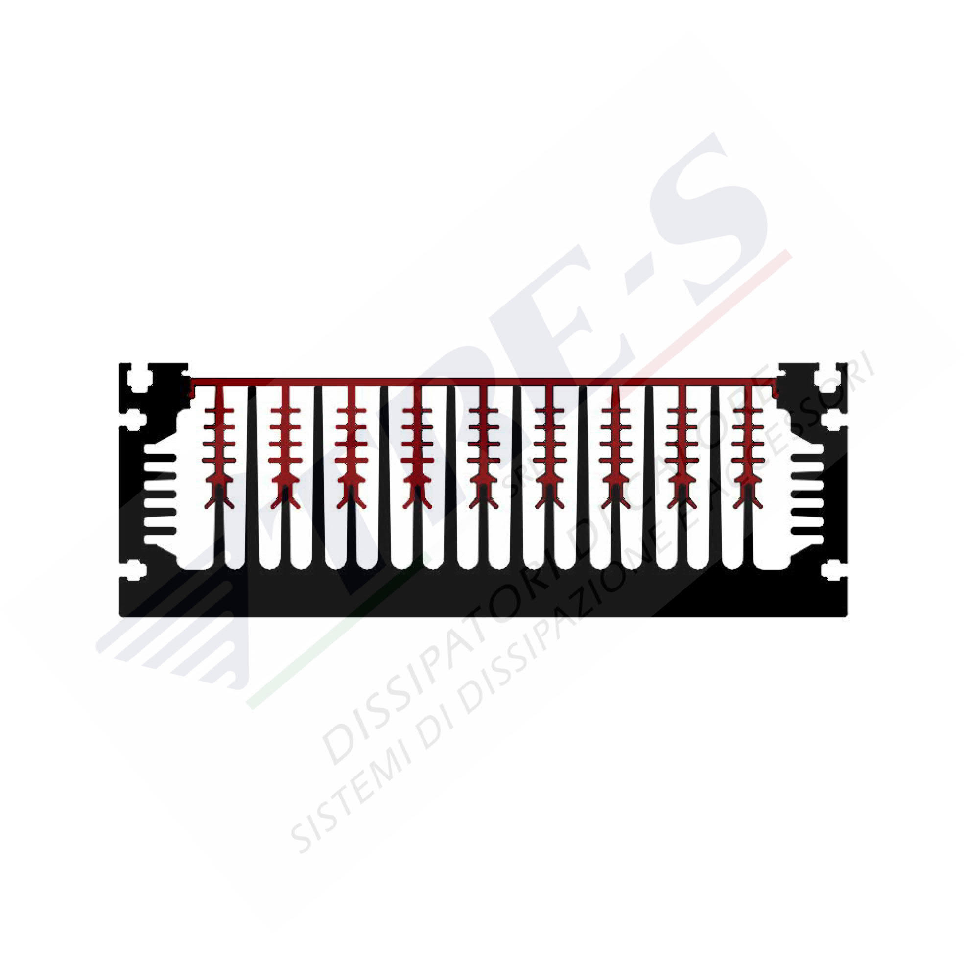 PRO1236B - Dissipatori per moduli di potenza PRO1236B - Dissipatori per moduli di potenza