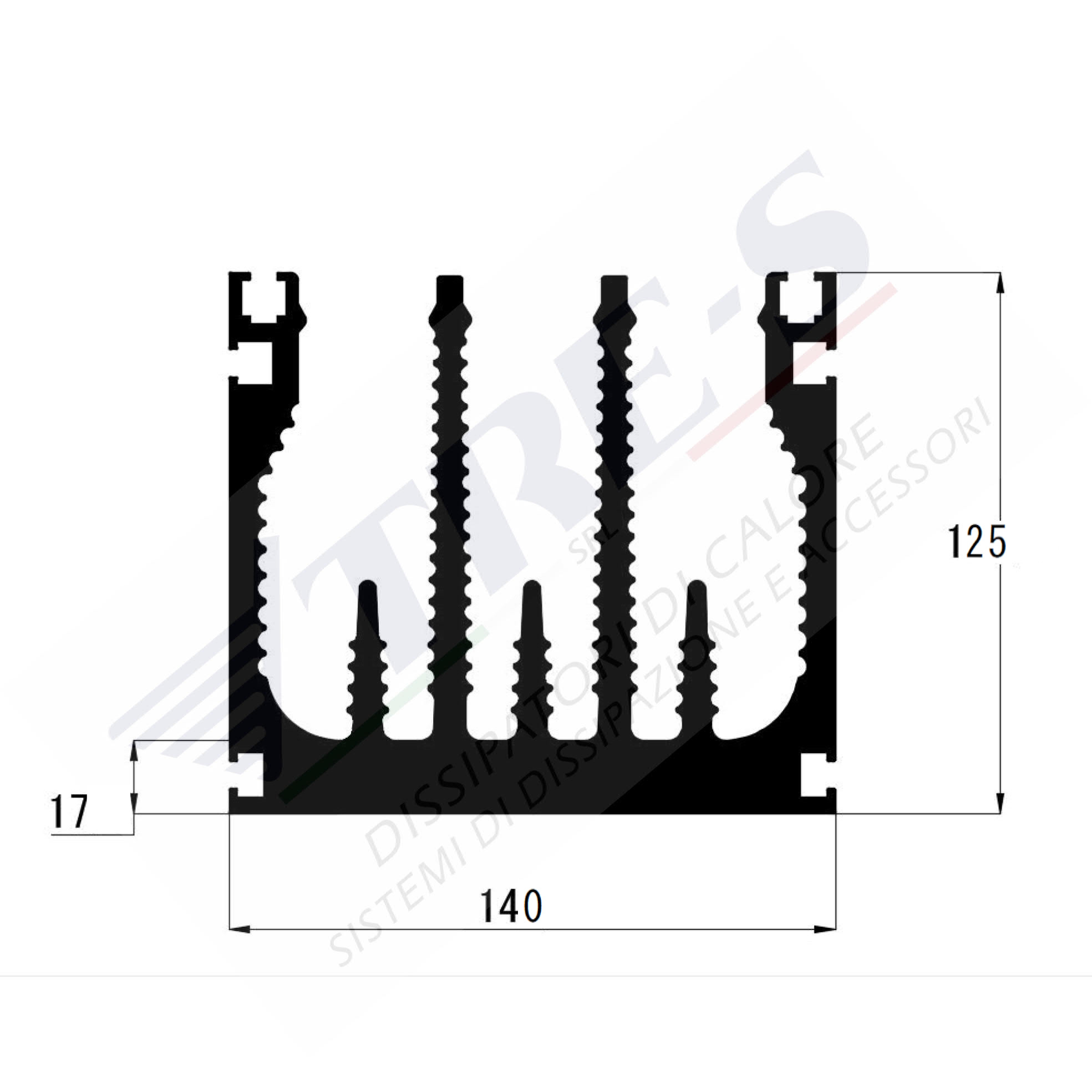 PRO1237 - Dissipatori per moduli di potenza