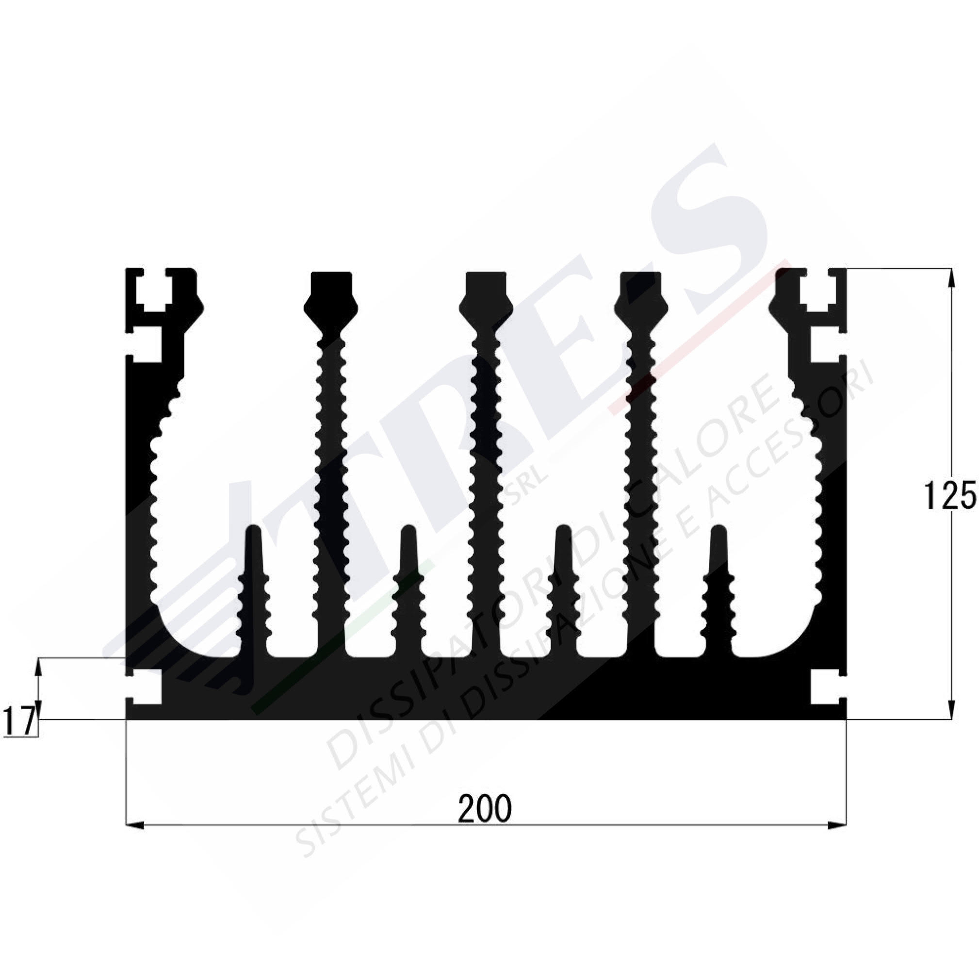 PRO1239 - Dissipatori per moduli di potenza PRO1239 - Dissipatori per moduli di potenza
