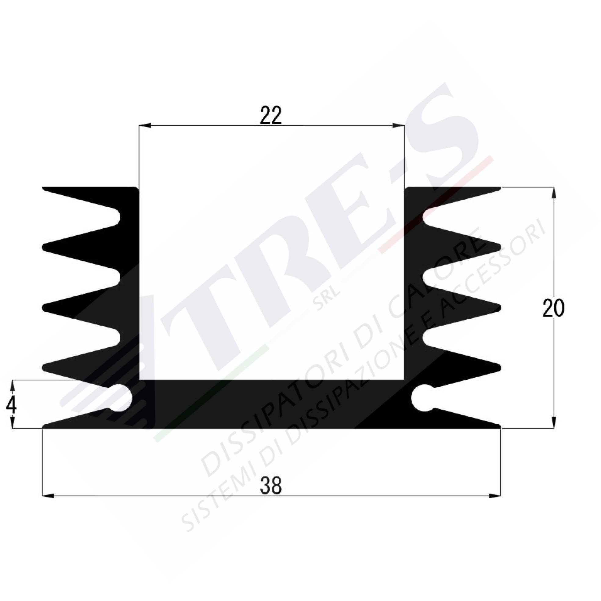 Dissipatore di calore PRO1252