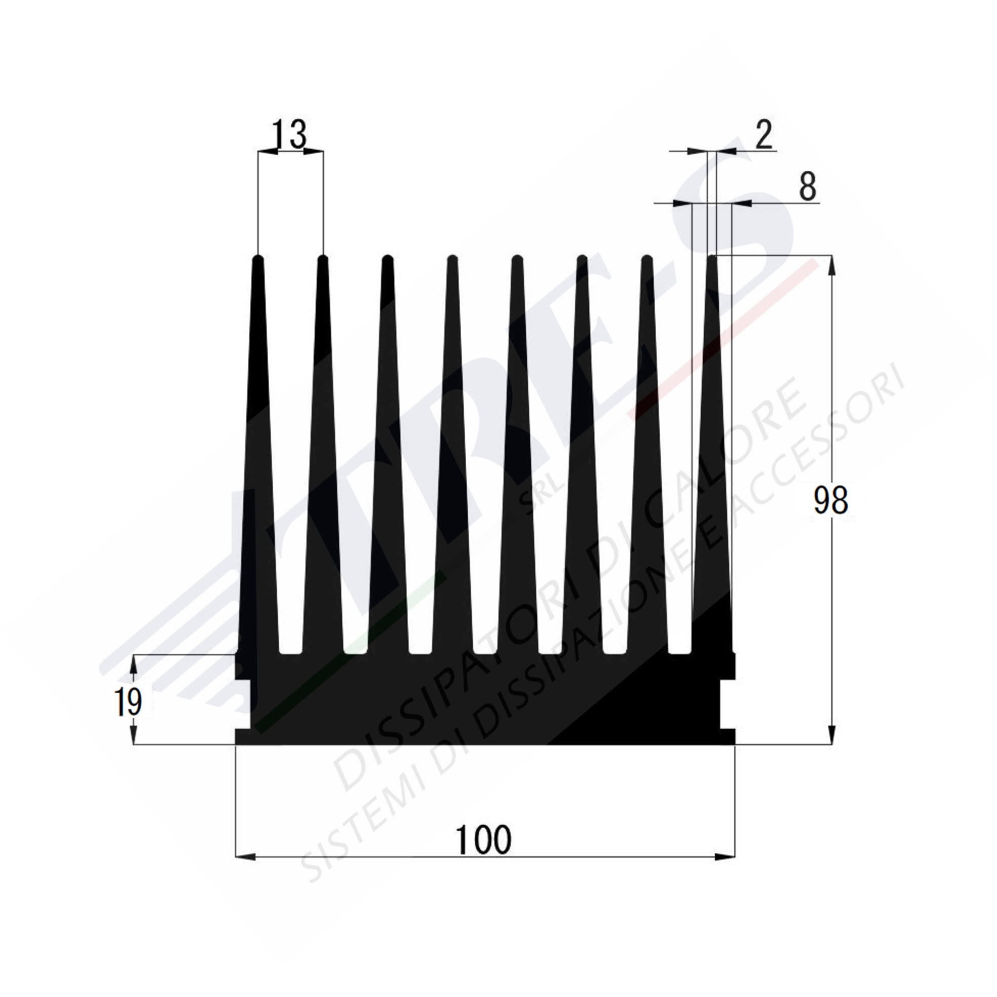 PRO1259 - Dissipatori per moduli di potenza