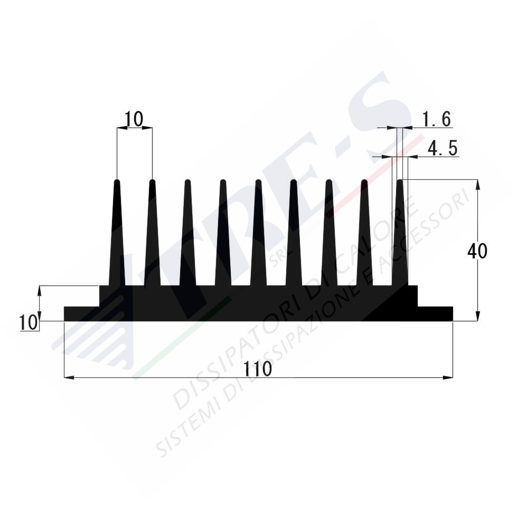 Dissipatore di calore PRO1266