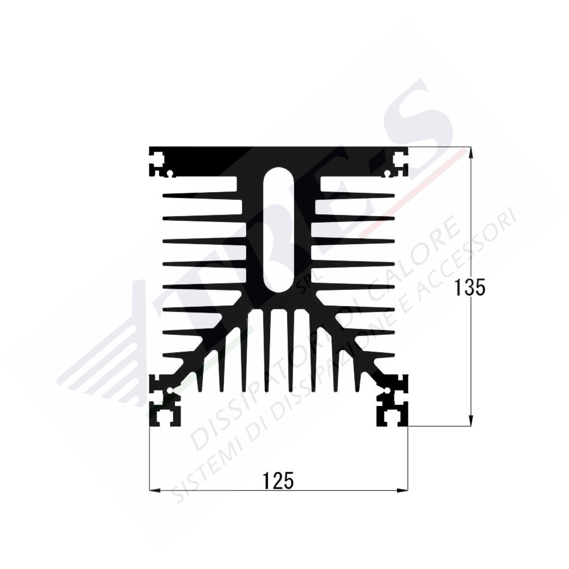 Dissipatore di calore PRO1268