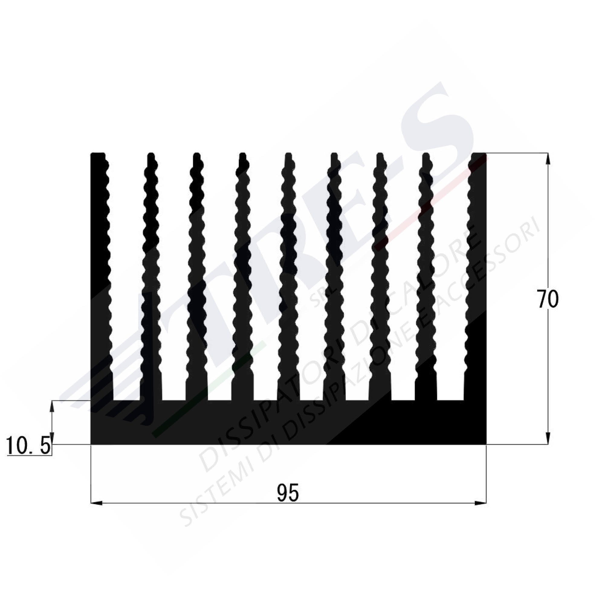 Dissipatore di calore PRO1280