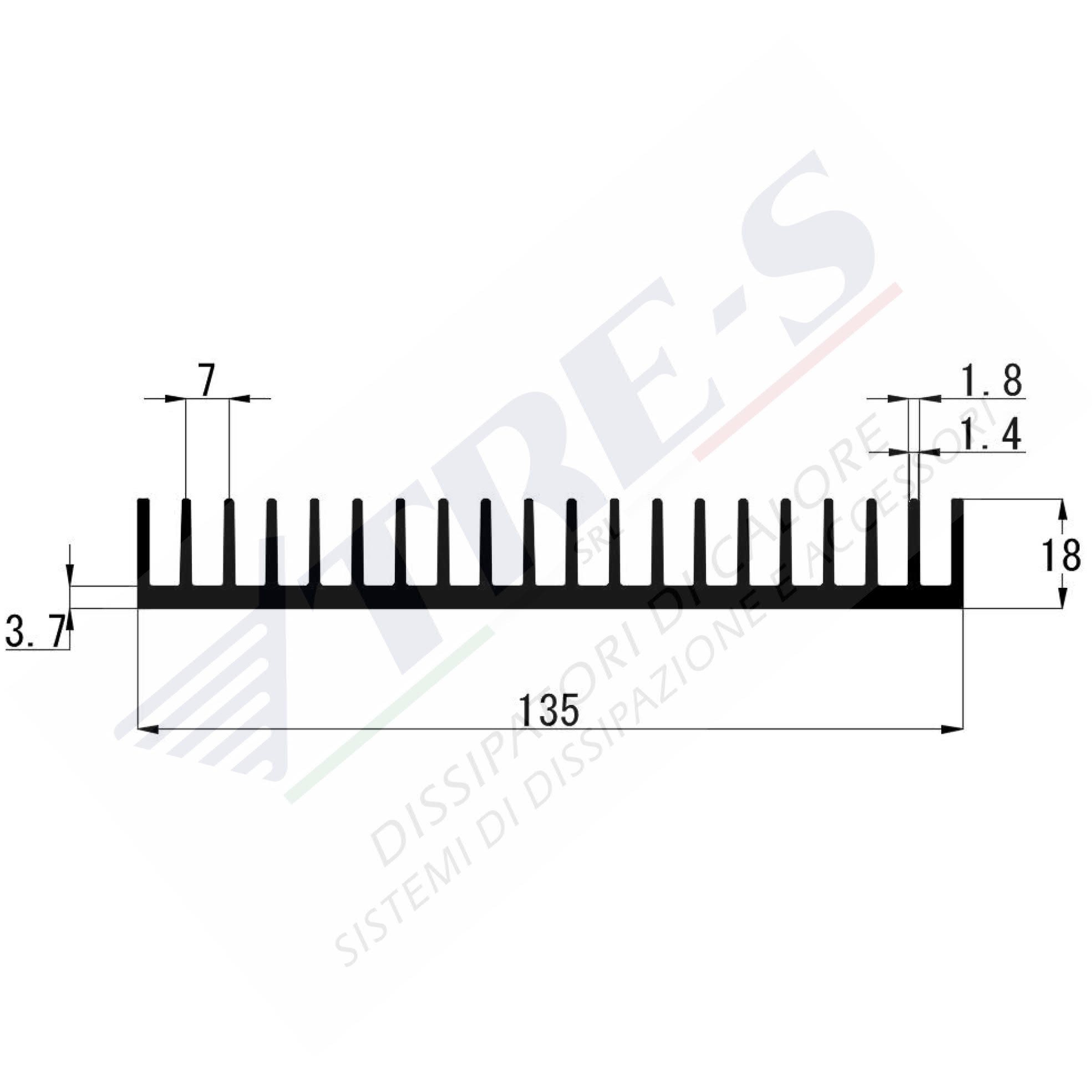 PRO1281 - Dissipatori per bassa potenza PRO1281 - Dissipatori per bassa potenza
