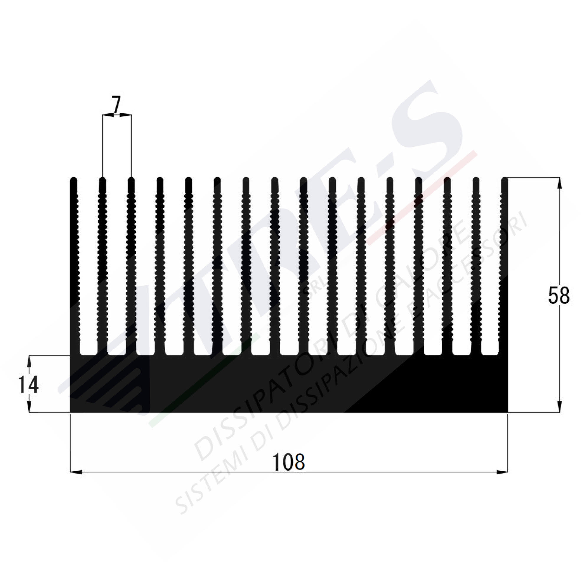 Dissipatore di calore PRO1287