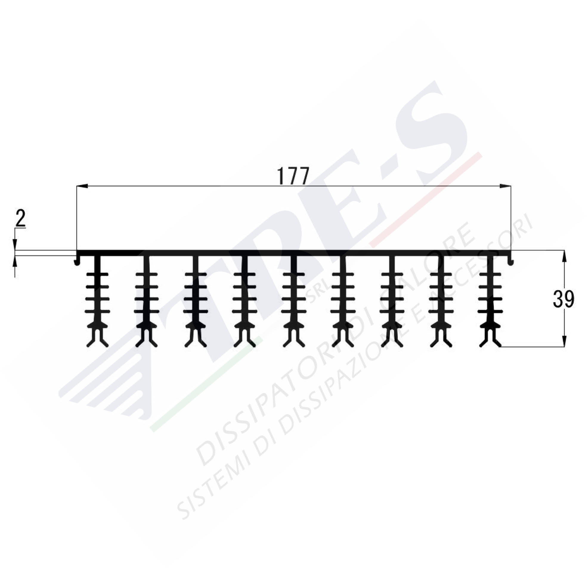 PRO1293 - Dissipatori per moduli di potenza