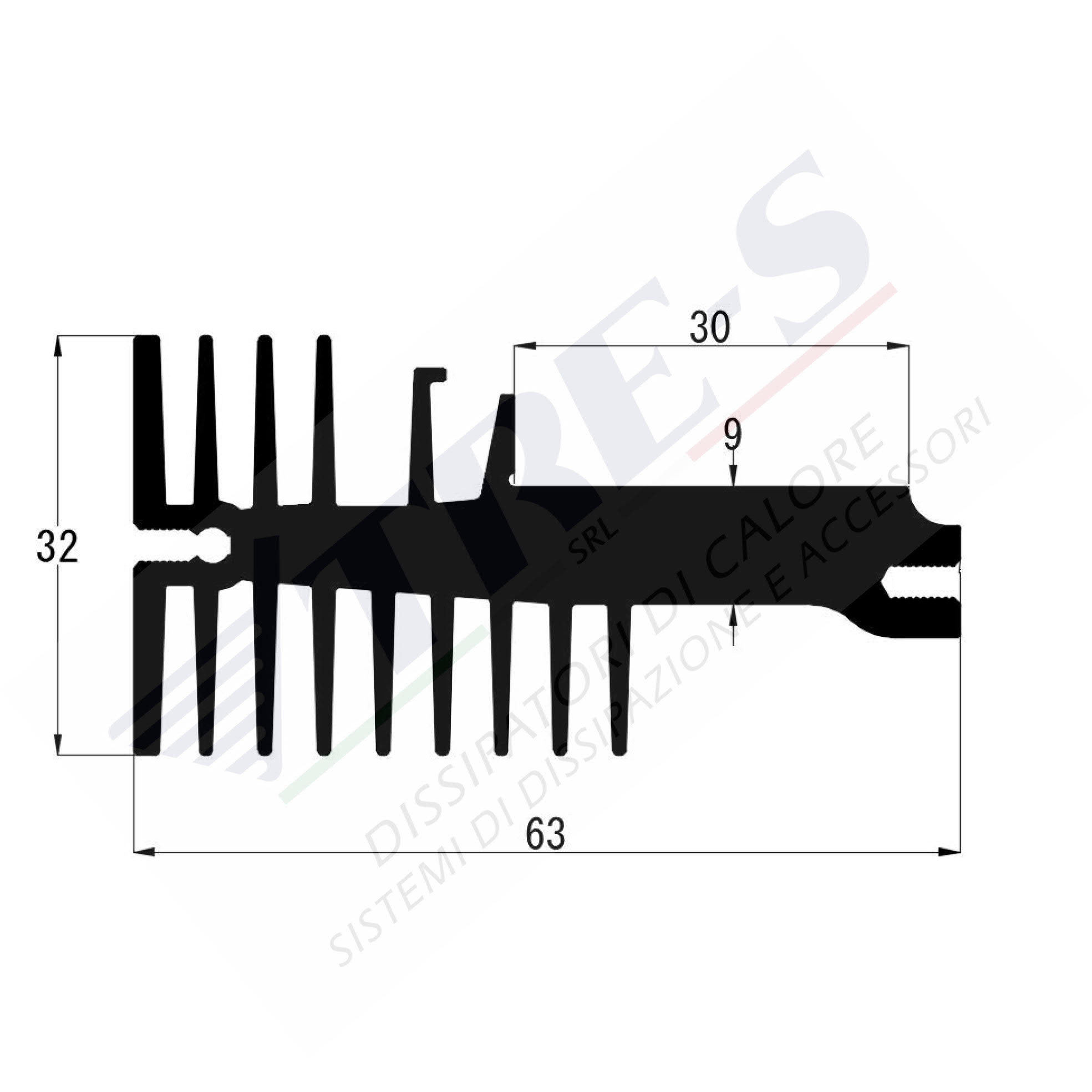 Dissipatore di calore PRO1307