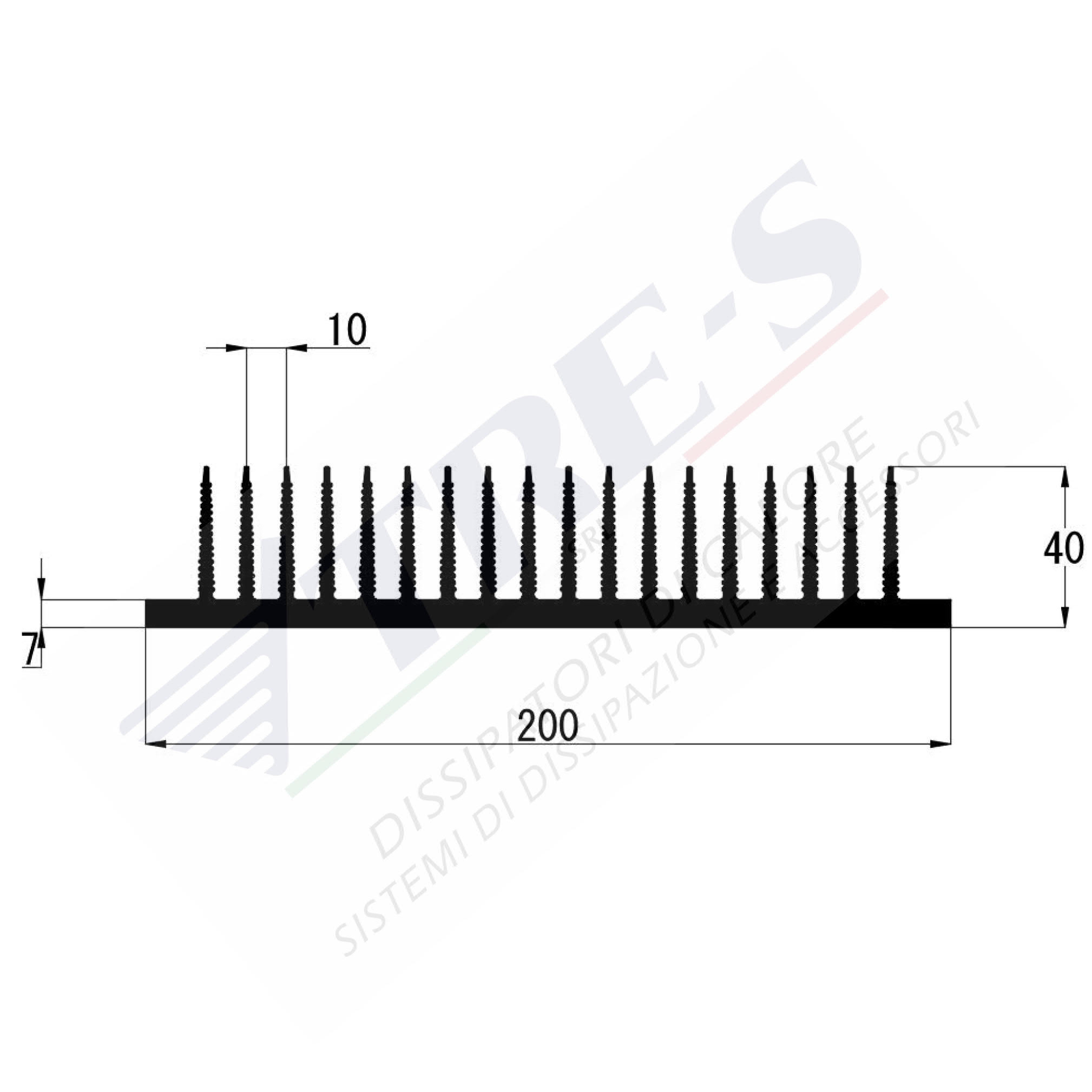 PRO1310 - Dissipatori per media potenza PRO1310 - Dissipatori per media potenza