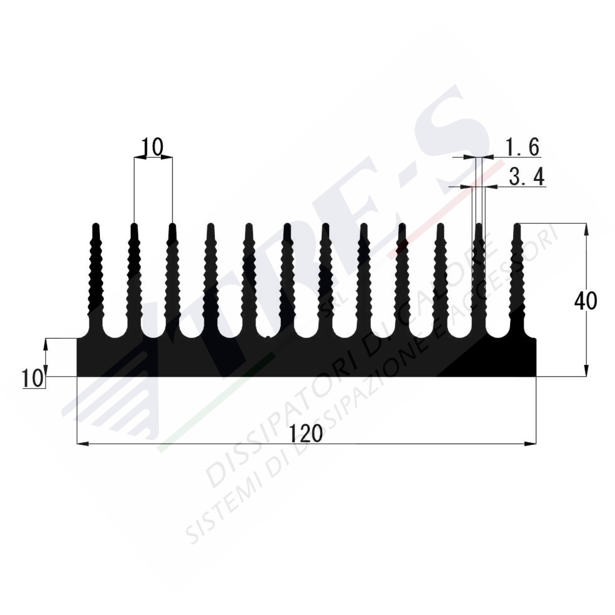 PRO1312 - Dissipatori per moduli di potenza