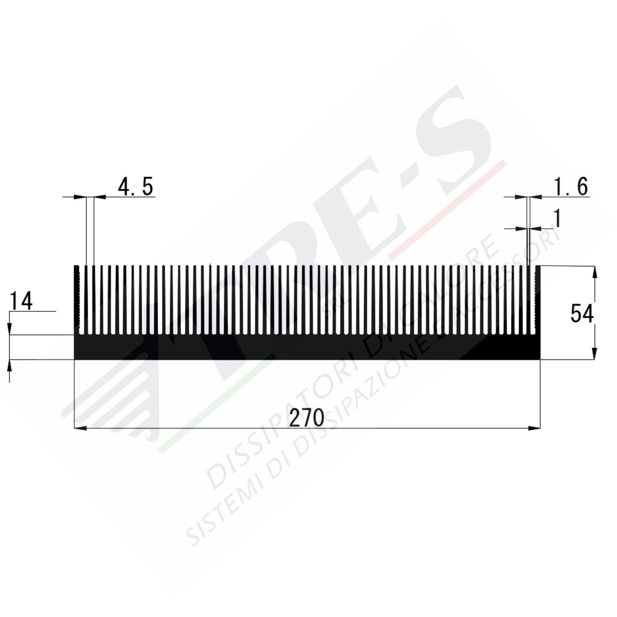 Dissipatore di calore PRO1323