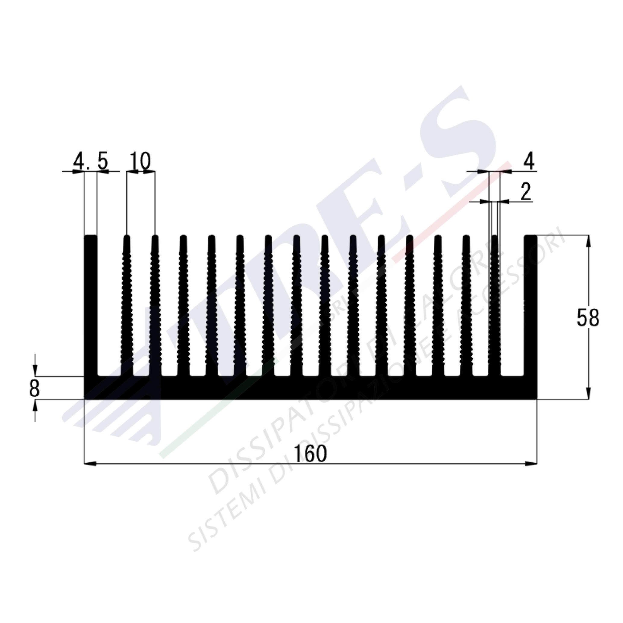 Dissipatore di calore PRO1332