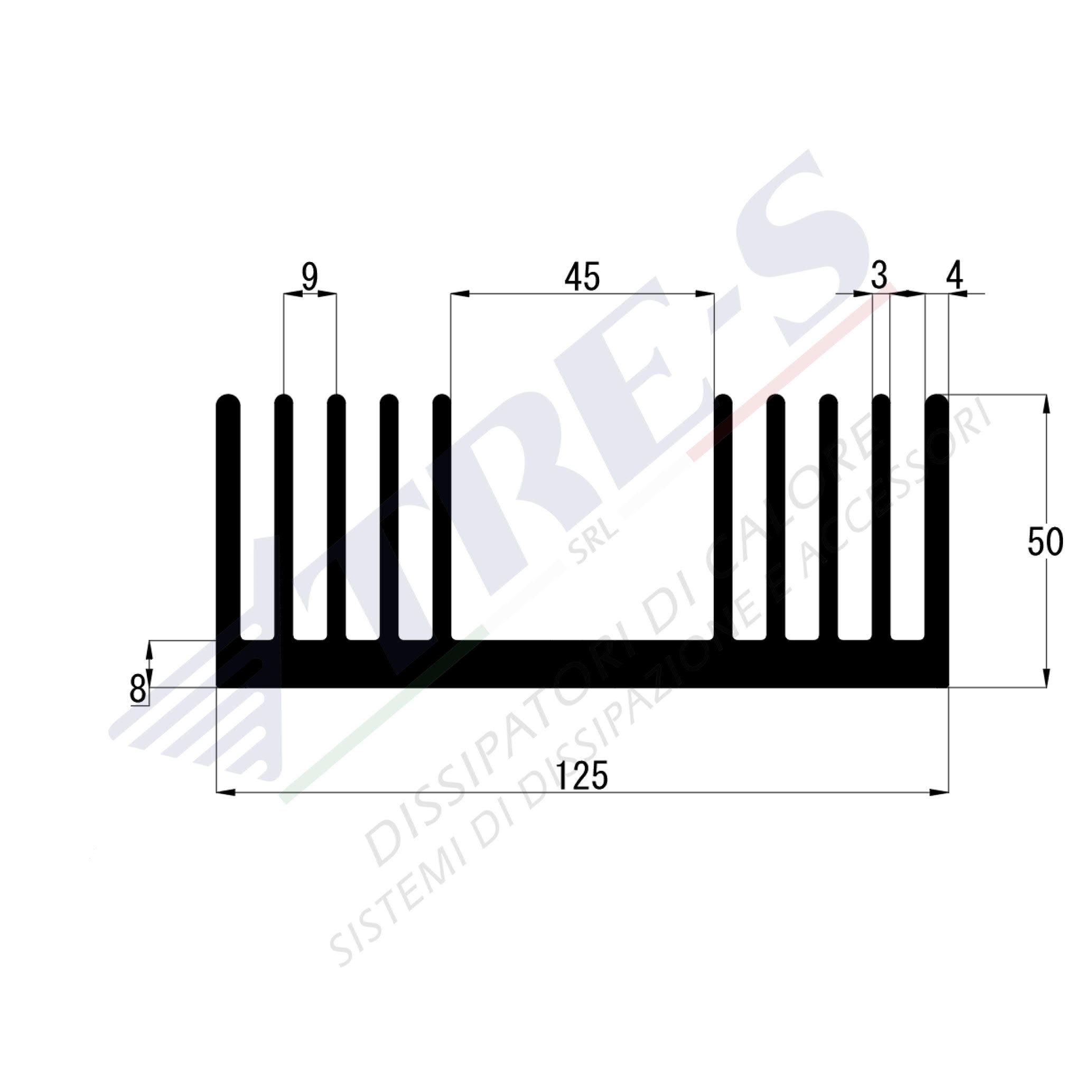 PRO1333 - Dissipatori per media potenza PRO1333 - Dissipatori per media potenza