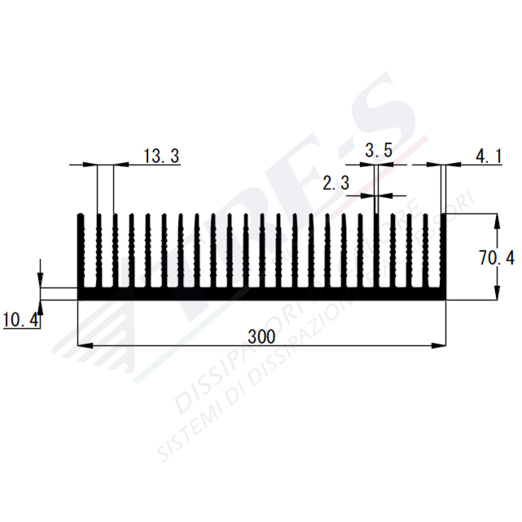 Dissipatore di calore PRO1336